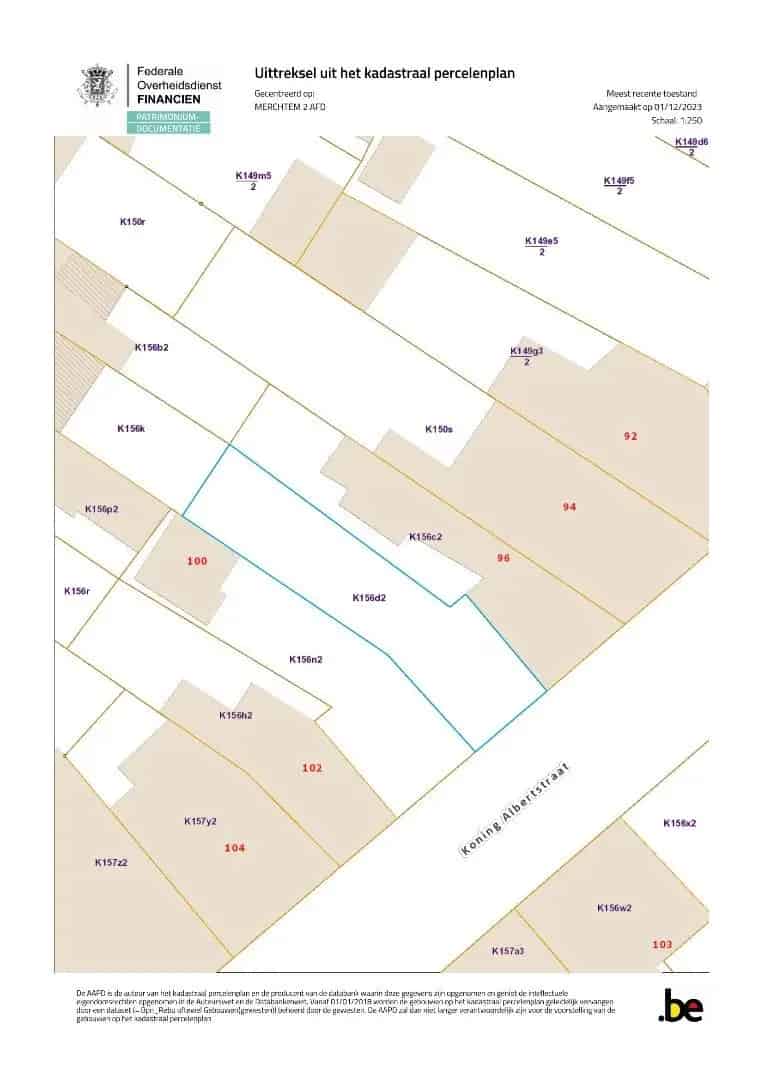 Bouwgrond Merchtem Centrum: Gesloten Bebouwing