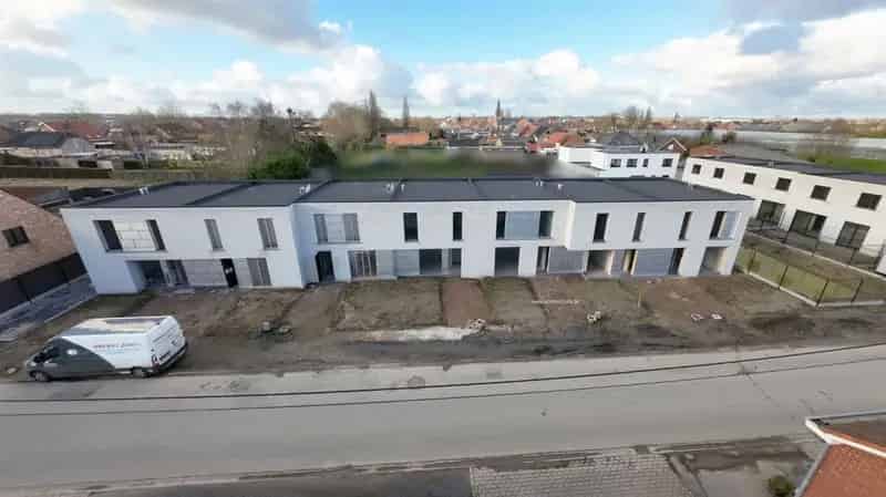 Nieuwbouw Houthulst 3 slaapkamers ruim bijgebouw energiezuinig