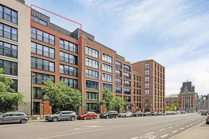 Penthouse te koop Tour Taxis Brussel 2 slaapkamers
