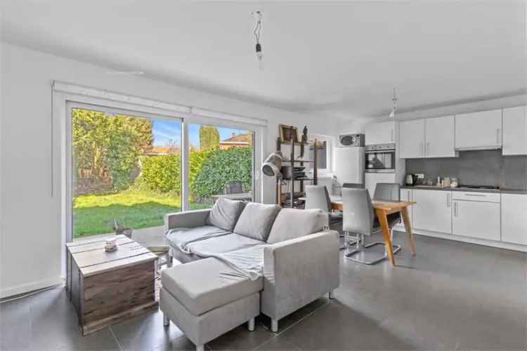 Appartement te koop Gent Wondelgem 1 slaapkamer tuin staanplaats