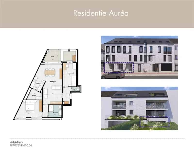 Appartement te koop in Aalst