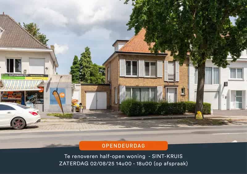 Huis te koop Brugge: 4 slaapkamers, te renoveren