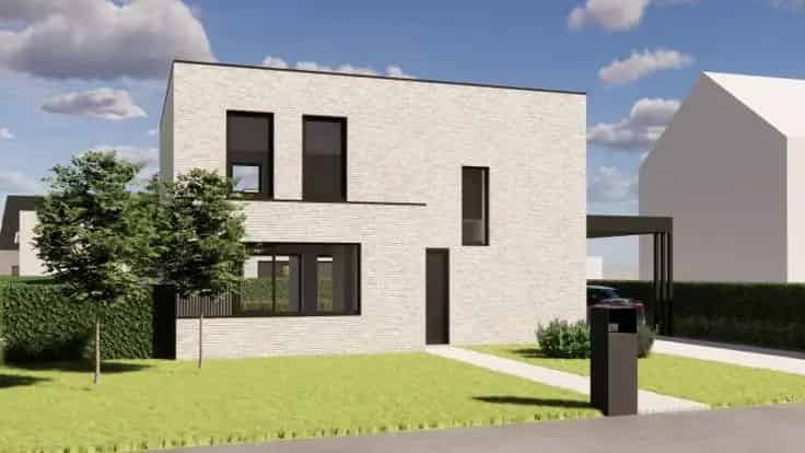 Nieuwbouw Woningen Knesselare  Energiezuinig  Open Bebouwing