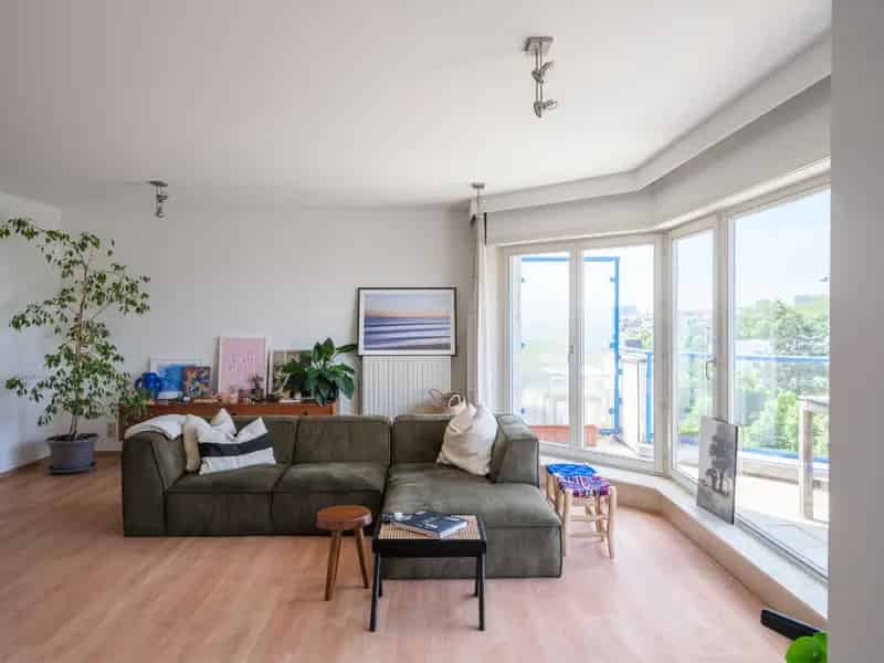 Penthouse te koop Gent: 4 slaapkamers, terrassen, Leie-zicht