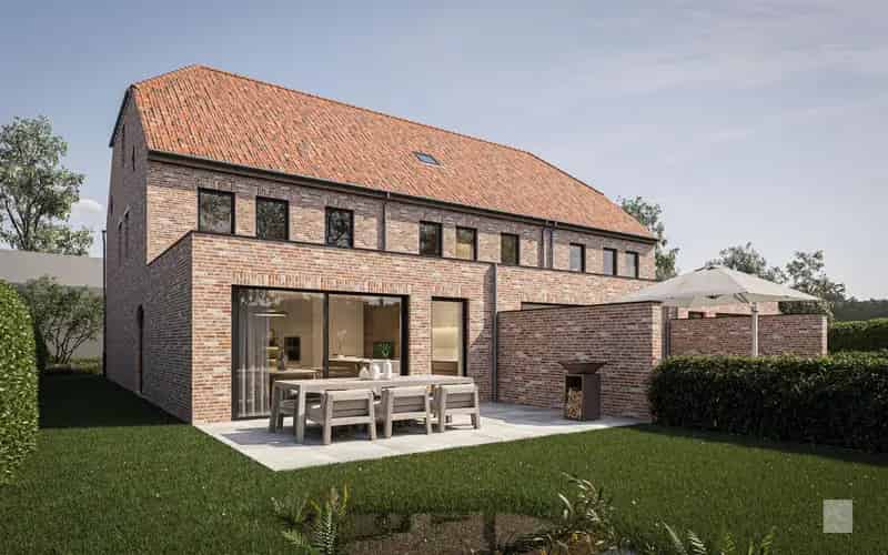 Halfopen nieuwbouwwoning 3 slaapkamers garage