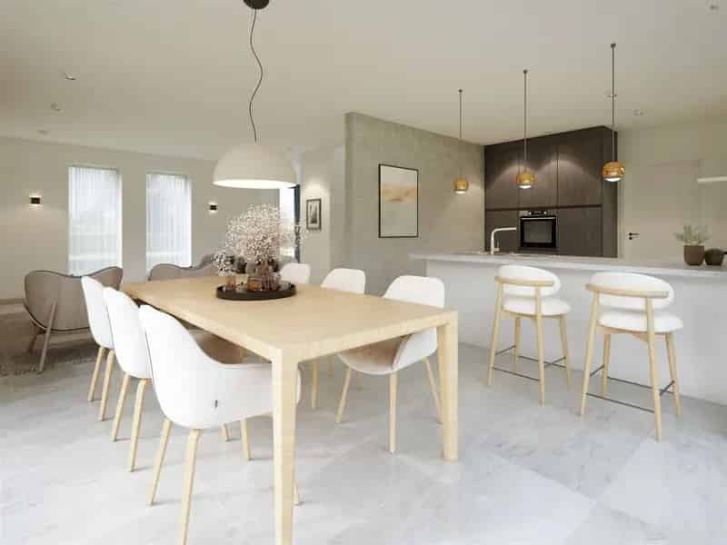 Halfopen bebouwing 3 slaapkamers Zuidtuin 300m²