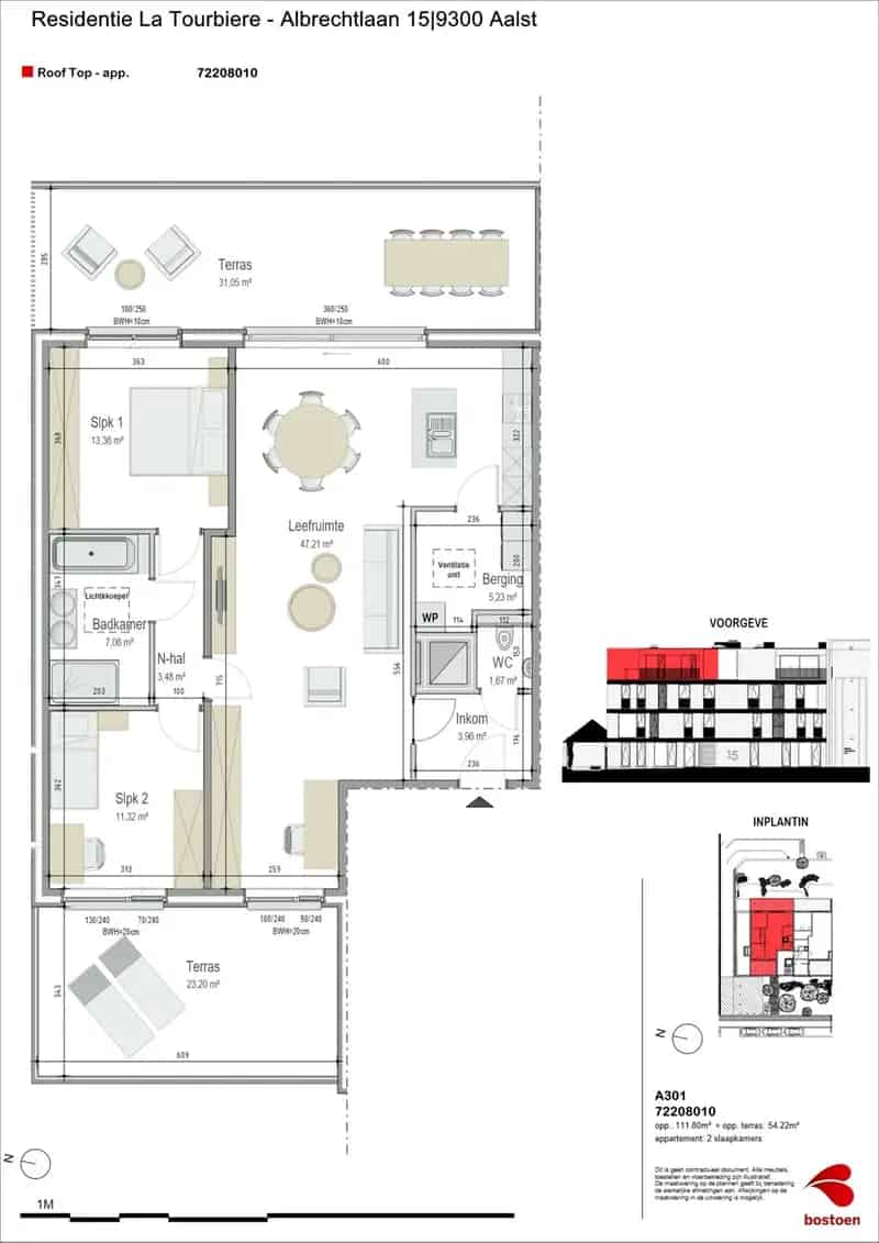 Penthouse Appartementen te Koop Aalst