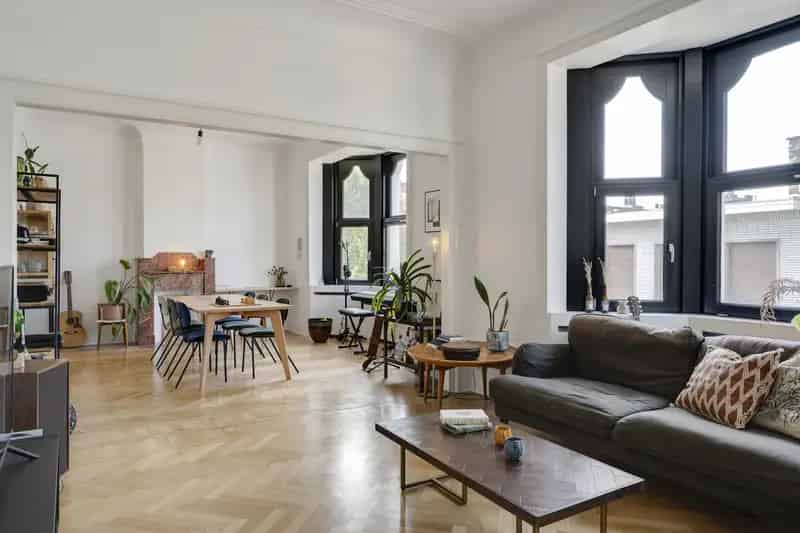 Appartement te huur Antwerpen 100m²  Authentiek gerenoveerd