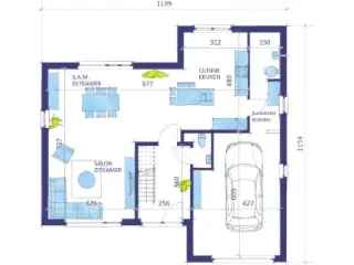 Nieuwbouw Villa 4 Gevels Jemeppe-sur-Sambre PEB A+