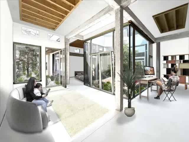 Appartement te huur: Lichtrijk Stadse Patiowoning 121m²