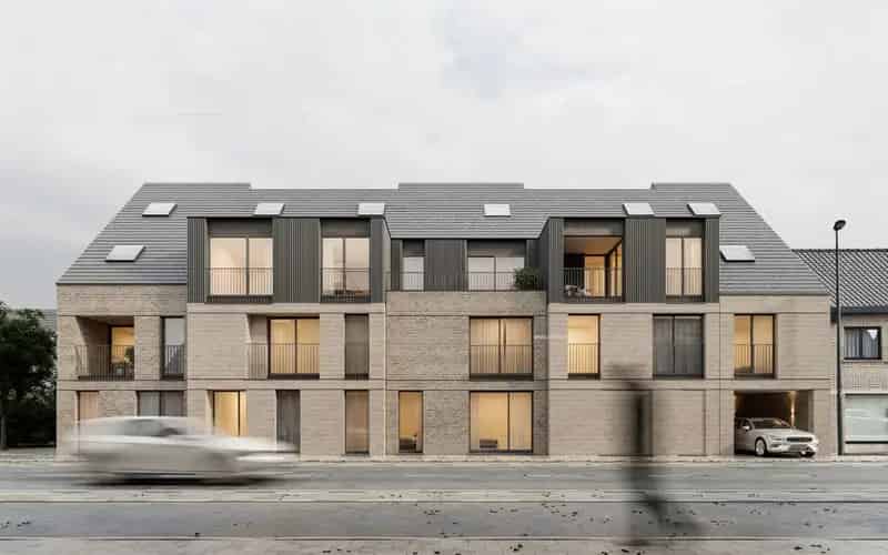 Nieuwbouw Appartement Diksmuide 2 Slaapkamers Tuin Terras