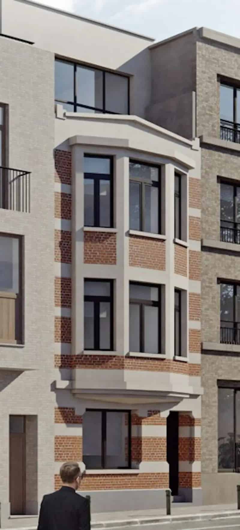 Nieuwbouwappartementen Elsene EPC A++ Geothermie