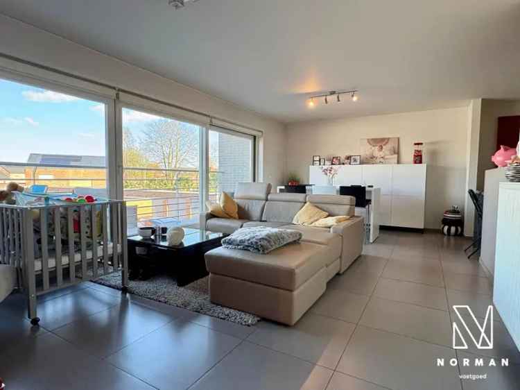 Appartement te huur Desselgem 2 slaapkamers garage