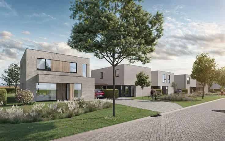 Huis Te Koop Nieuwbouw 4 Slaapkamers Weiland Uitzicht