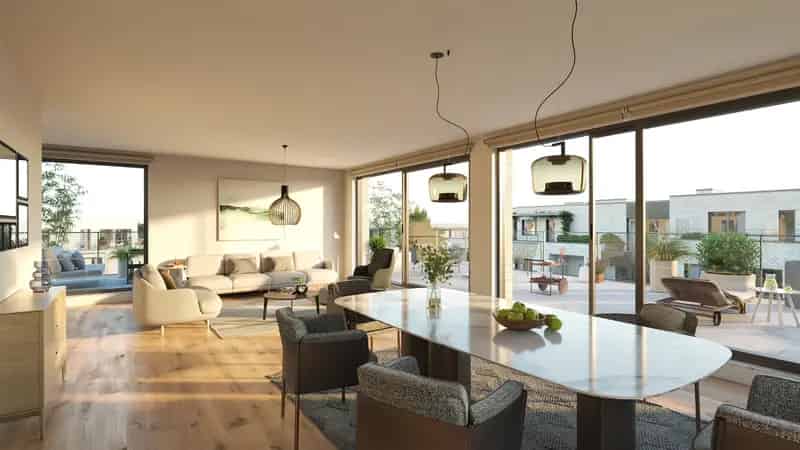 Appartement 1 slaapkamer Ukkel - Nieuwbouw Natura 2000