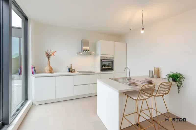 Penthouse te koop: 2 slaapkamers, terras, Schelde zicht