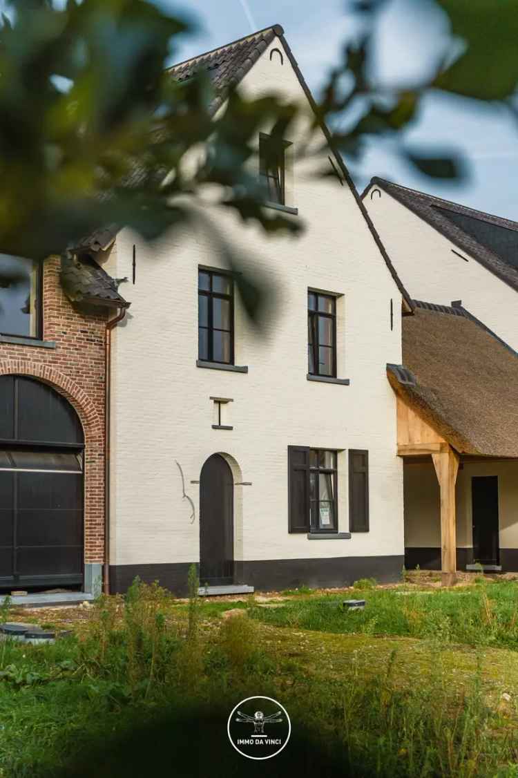 Huur halfopen nieuwbouwwoningen in Destelbergen met luxe afwerking