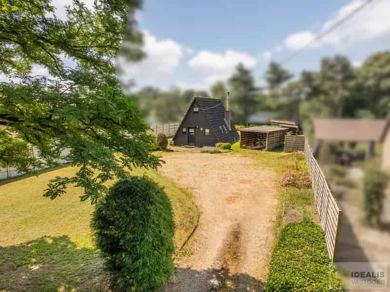 Bouwgrond te koop Eksel 1200m² met chalet