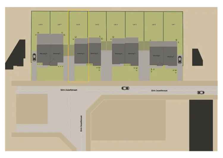 Halfvrijstaande woning in landelijke stijl op 3 a 70 ca (CASCO-AFWERKING).