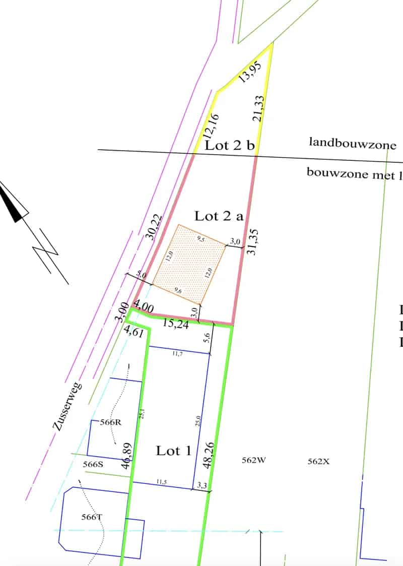 Bouwgrond te koop Bolder Vrijstaand 638m² Landelijk Zicht