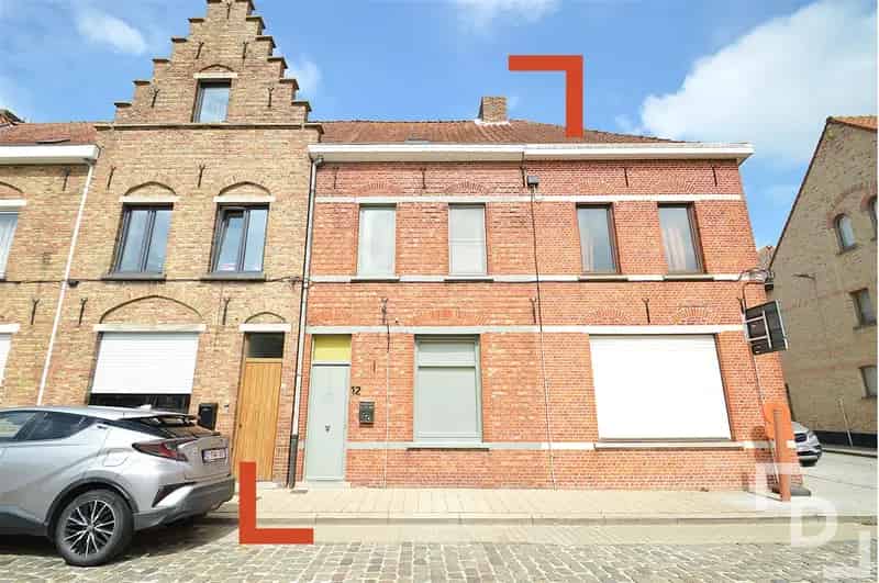 Huis te huur Ieper 3 slaapkamers Centrale locatie