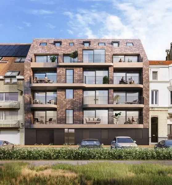 Nieuwbouw appartement te koop in Residentie Julie-Alixe Oostende