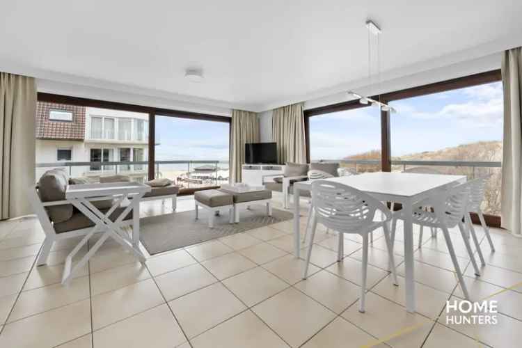 Appartement te huur Sint Idesbald Zeezicht 2 slaapkamers