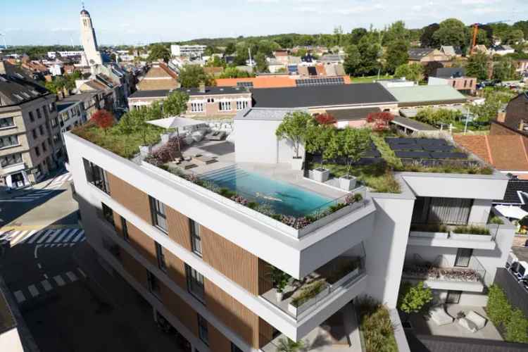 Te koop appartement in Halle met luxe afwerking en energiezuinigheid