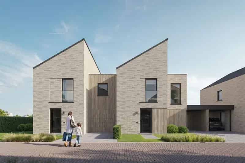 Nieuwbouw woning Evergem 4 slaapkamers energiezuinig