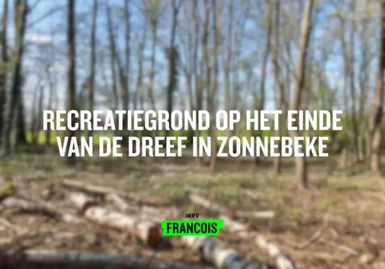 Recreatiegrond Zonnebeke: Rustig gelegen 2456m²