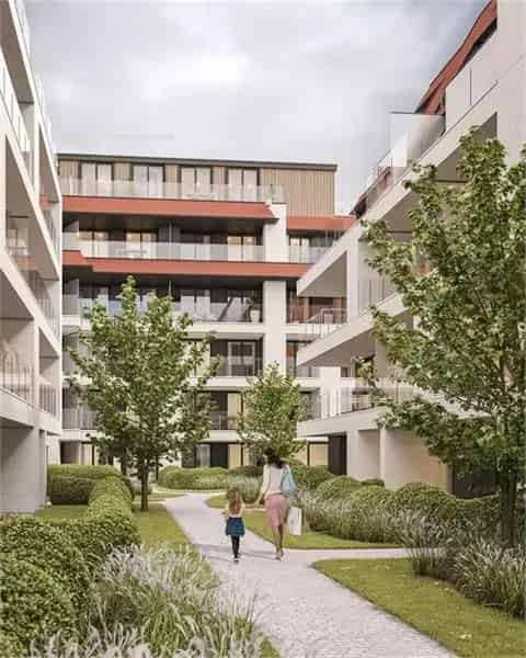 Nieuwbouw Studio te Koop Nieuwpoort 1 Slaapkamer 2 Terrassen Tuin