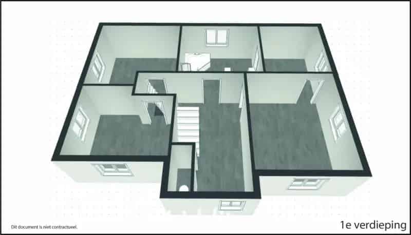 Woning Grote Tuin 4 Slaapkamers Garage