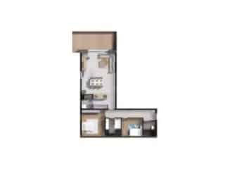 Penthouse te koop - Hauset VBD21155