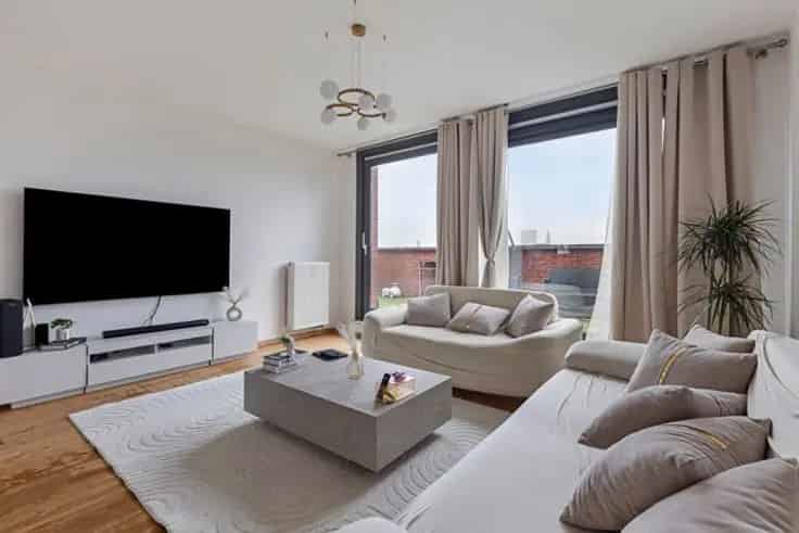 Penthouse Te Koop Schaarbeek Panoramisch Uitzicht Brussel