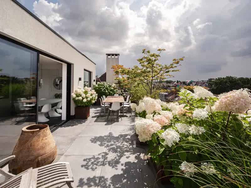 Penthouse te koop Elsene Brugmannplein 202m² 2 terrassen