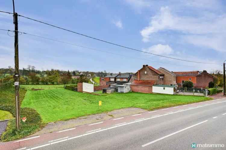 BOUWGROND MET ZAKELIJKE OF WOONFUNCTIE OP GUNSTIGE LOCATIE IN BILZEN