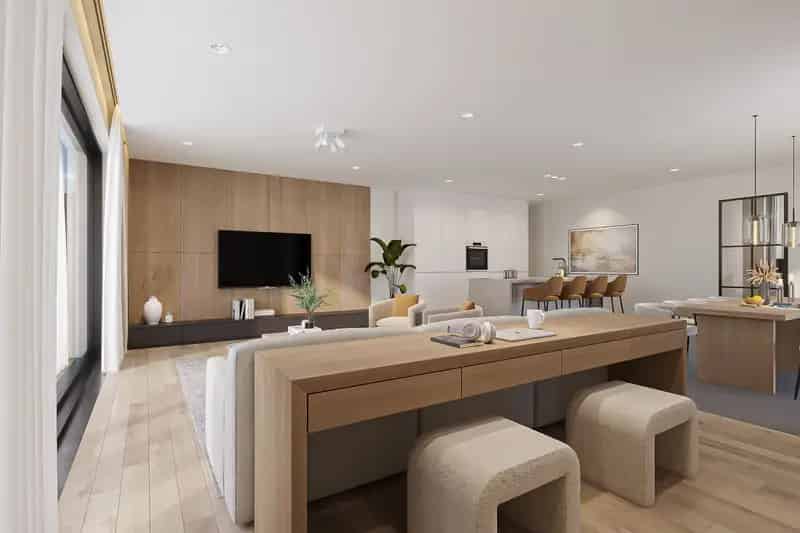 Luxewoning Gedetailleerde Kwaliteitsafwerking