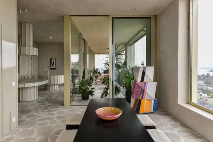 Penthouse Antwerpen 360 graden Zicht Unieke Architectuur
