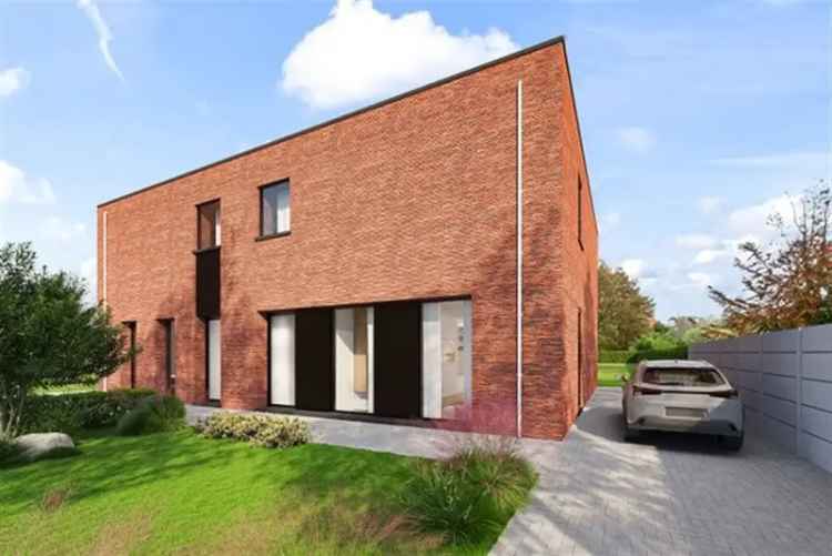 VOLLEDIG AFGEWERKTE NIEUWBOUWWONING IN DOODLOPENDE STRAAT