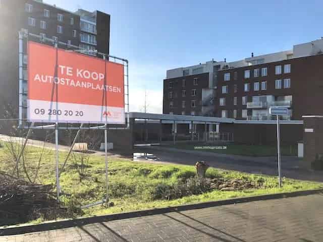 Autostaanplaatsen Nieuwbouw Rupelmonde Oude Scheepswerf