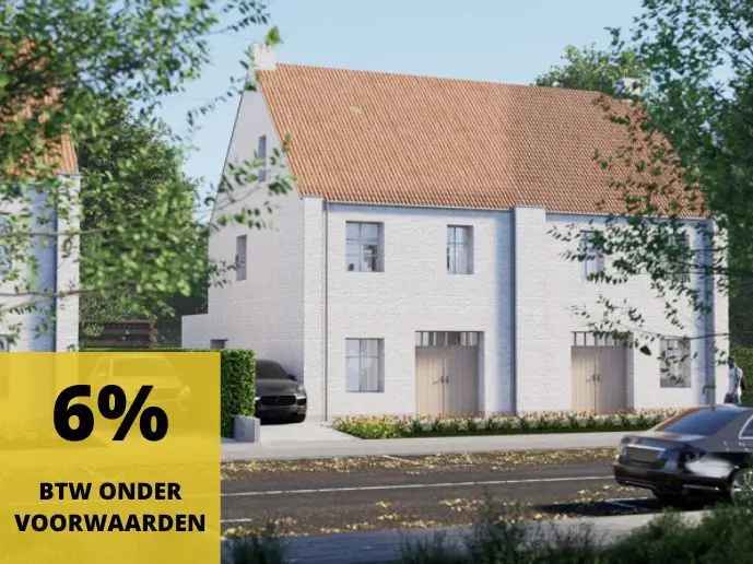 NIEUWBOUWWONING AAN 6% BTW - 4 SLPKS - E-PEIL 4!