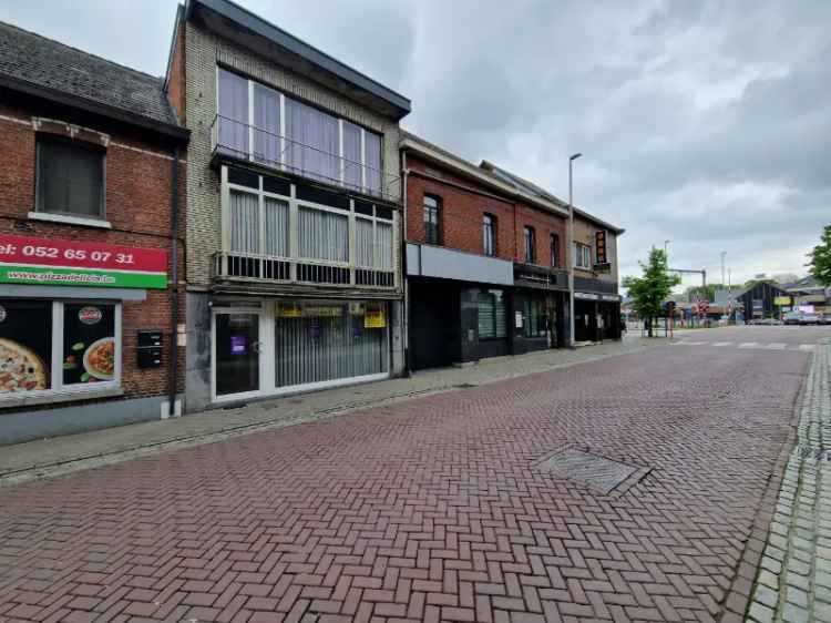 Huur kantoor in Buggenhout met commerciële ruimte nabij station