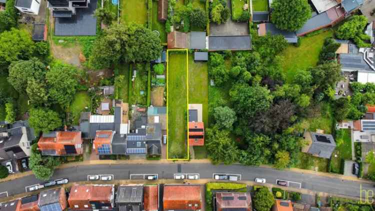 bouwgrond kopen voor nieuw te bouwen halfopen woning