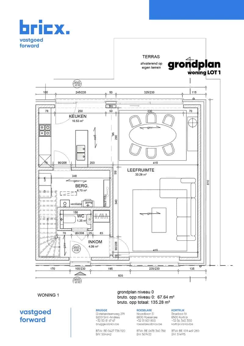Energiezuinige Nieuwbouwwoning te Huur Nabij Centrum Kuurne
