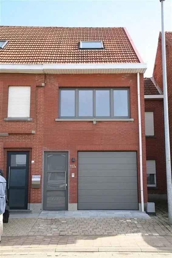 Vernieuwde woning, label C, tuin en garage