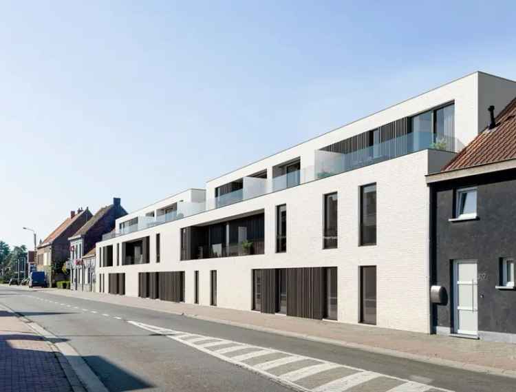 Nieuwbouw appartement te koop in Residentie Michel & Maurice Wielsbeke