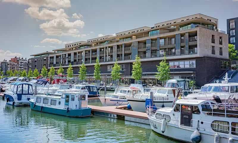 Nieuwbouw Appartement Hasselt 2 slaapkamers Terras Jachthaven