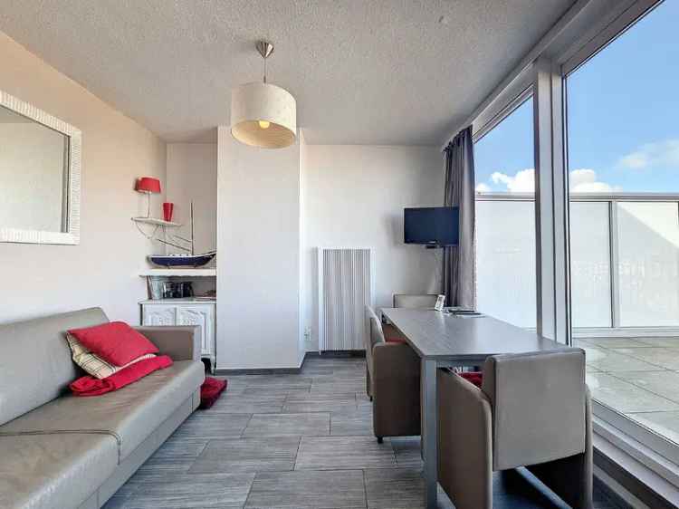 Te huur penthouse appartement met uitzonderlijk terras in Nieuwpoort-bad