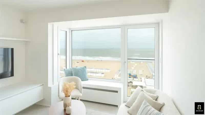 Appartement te Koop Knokke-Heist 2 slaapkamers Zeezicht