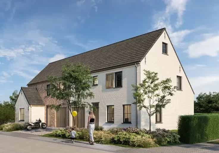 Klassieke Koppelwoningen Anzegem Ruime Moderne Woningen